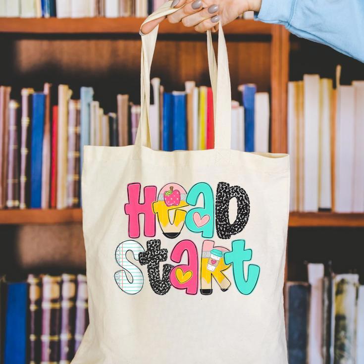 Head Start Team Homeschool Teacher Headstart Back To School Canvas Tote Bag, funny gift Head Start Team Homeschool Teacher Headstart Back To School Canvas Tote Bag, funny gift
