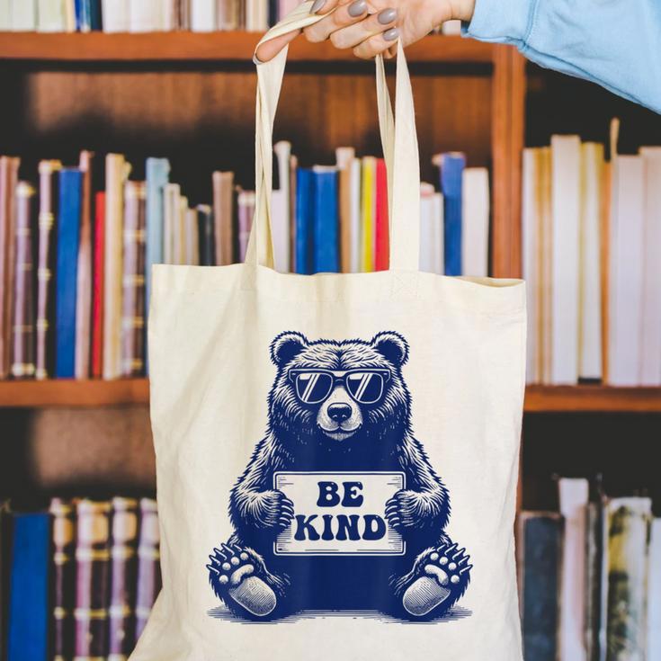 Be Kind For Teacher Kindness Women Men Canvas Tote Bag, funny gift