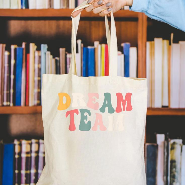 Last Day Of School Back To School Dream Team Teacher Kids Canvas Tote Bag, funny gift Last Day Of School Back To School Dream Team Teacher Kids Canvas Tote Bag, funny gift