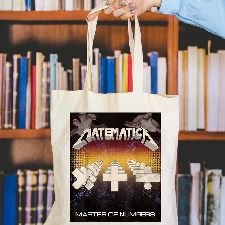 Matematica Master Of Numbers Math Teachers Puppets Parody Canvas Tote Bag, funny gift Matematica Master Of Numbers Math Teachers Puppets Parody Canvas Tote Bag, funny gift