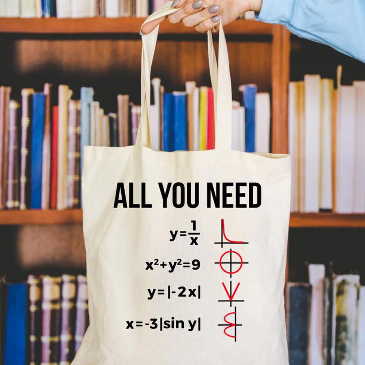 Math Graphs Mathematics Math Teacher Canvas Tote Bag, funny gift Math Graphs Mathematics Math Teacher Canvas Tote Bag, funny gift
