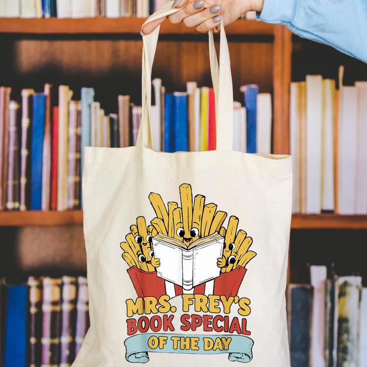 Mrs Frey Book Special Reading Elementary Teacher Canvas Tote Bag, funny gift Mrs Frey Book Special Reading Elementary Teacher Canvas Tote Bag, funny gift