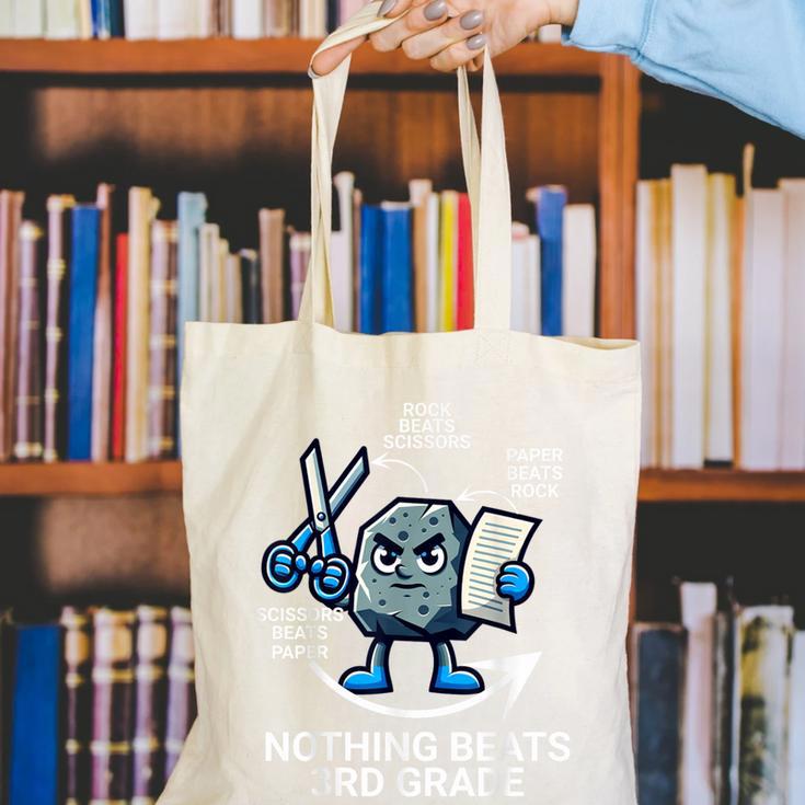 Nothing Beats 3rd Grade Back To School Kids Teachers Canvas Tote Bag, funny gift Nothing Beats 3rd Grade Back To School Kids Teachers Canvas Tote Bag, funny gift