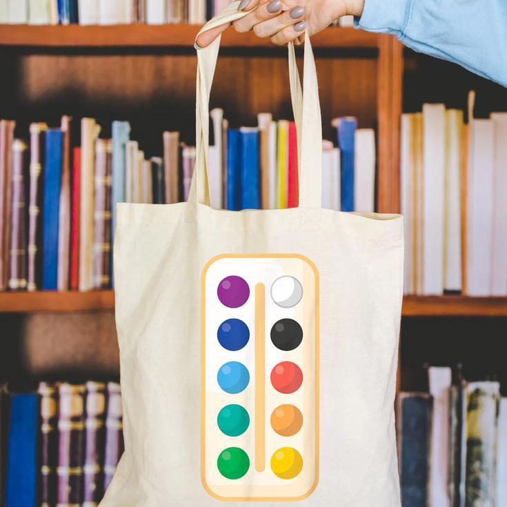Paint Palette ArtSet Halloween Costume For Teachers Students For Men Women Kids Canvas Tote Bag, funny gift Paint Palette ArtSet Halloween Costume For Teachers Students For Men Women Kids Canvas Tote Bag, funny gift