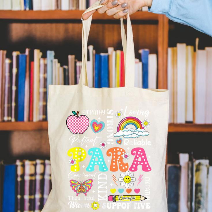 Paras Make It Possible Paraprofessional Paraeducator Teacher Canvas Tote Bag, funny gift Paras Make It Possible Paraprofessional Paraeducator Teacher Canvas Tote Bag, funny gift