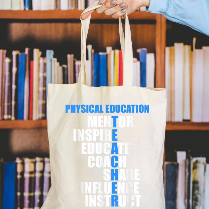 PE Physical Education Teacher For PE Teacher Canvas Tote Bag, Pe Teacher Tote Bags, funny gift PE Physical Education Teacher For PE Teacher Canvas Tote Bag, Pe Teacher Tote Bags, funny gift