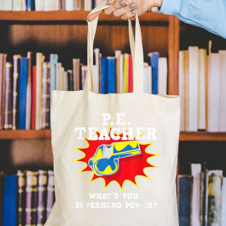PE Physical Education Teacher Superhero Power School Canvas Tote Bag, Pe Teacher Tote Bags, funny gift PE Physical Education Teacher Superhero Power School Canvas Tote Bag, Pe Teacher Tote Bags, funny gift