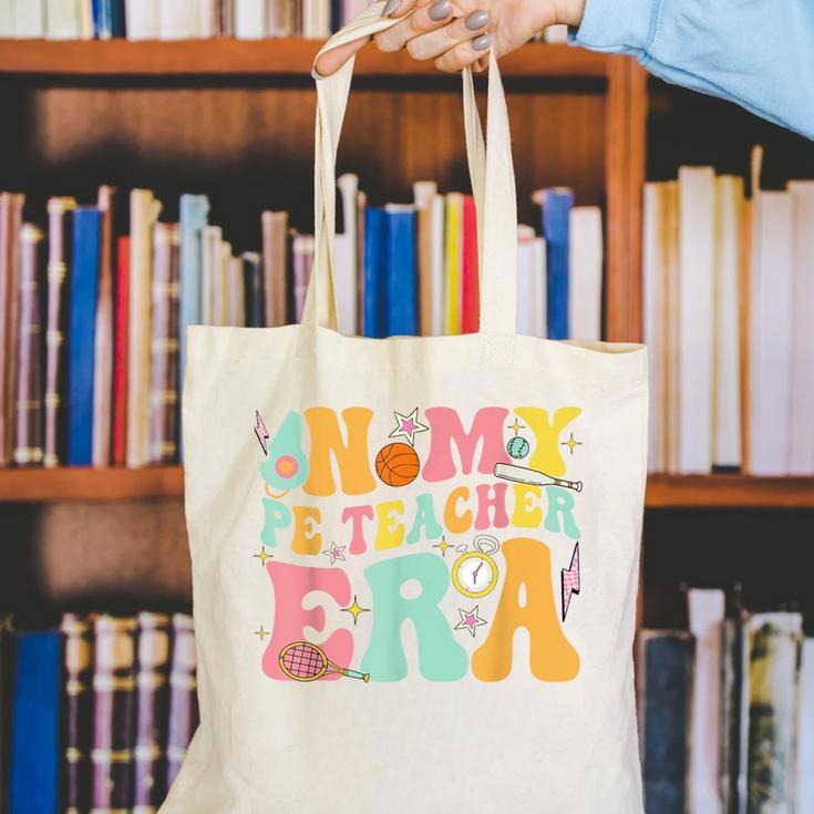 In My Physical Education Era PE Teacher Women Men Canvas Tote Bag, Pe Teacher Tote Bags, funny gift In My Physical Education Era PE Teacher Women Men Canvas Tote Bag, Pe Teacher Tote Bags, funny gift