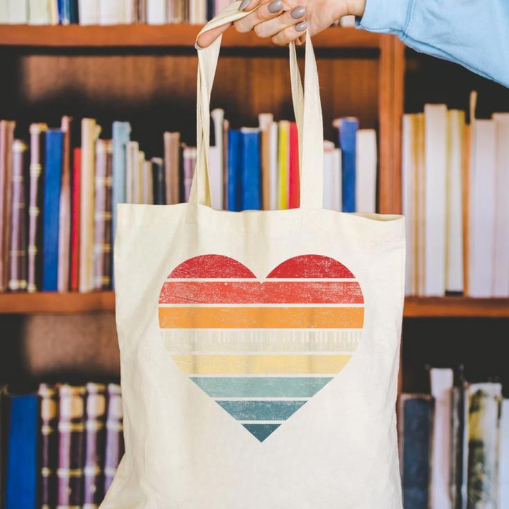 Pianist Retro Sunset Piano Keyboard Player Teacher Canvas Tote Bag, funny gift Pianist Retro Sunset Piano Keyboard Player Teacher Canvas Tote Bag, funny gift