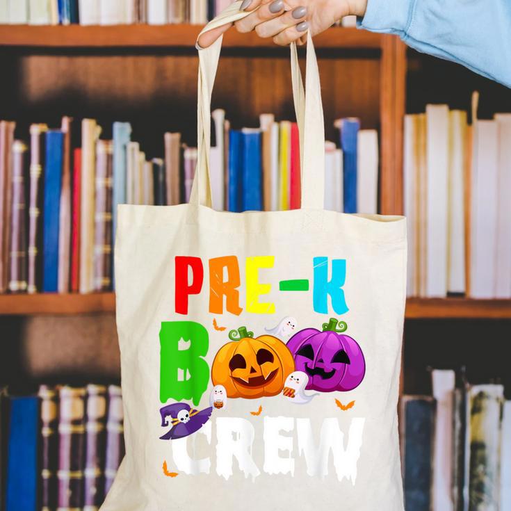 Pre K Boo Crew Halloween Costume Teachers Kids Canvas Tote Bag, funny gift Pre K Boo Crew Halloween Costume Teachers Kids Canvas Tote Bag, funny gift