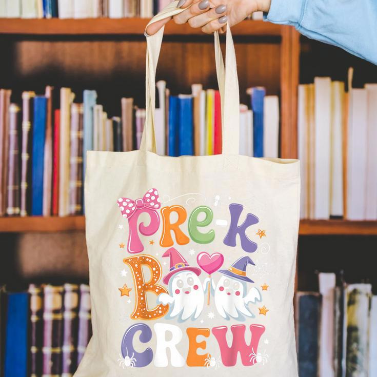 Pre-K Boo Crew Pre-K Teacher Student Kids Halloween Canvas Tote Bag, funny gift Pre-K Boo Crew Pre-K Teacher Student Kids Halloween Canvas Tote Bag, funny gift