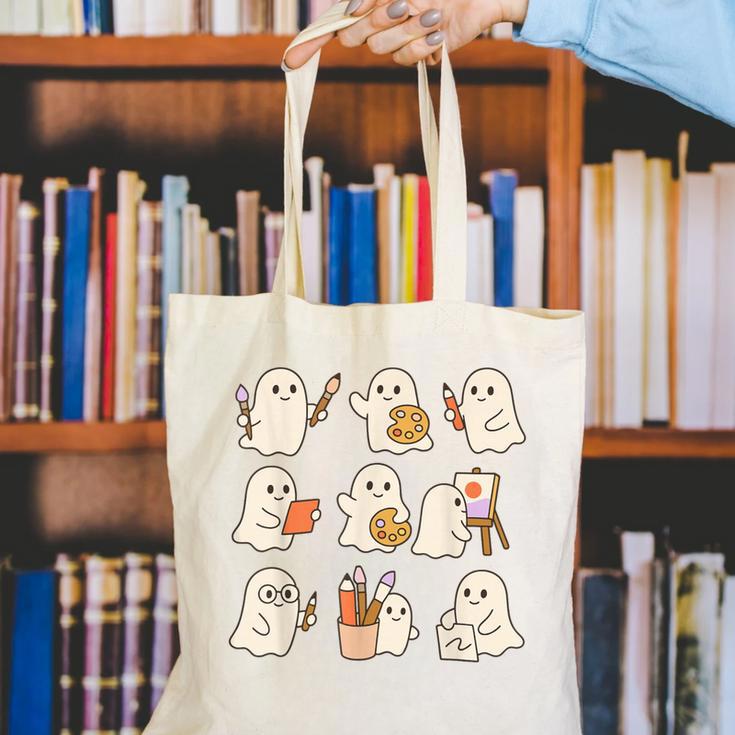 Pumpkin Pi Math Teacher Geek Canvas Tote Bag, funny gift Pumpkin Pi Math Teacher Geek Canvas Tote Bag, funny gift