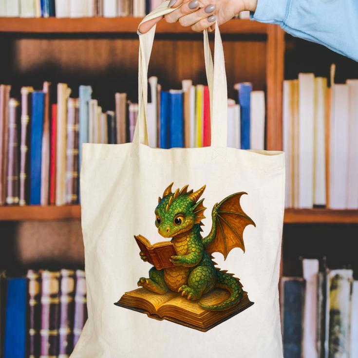 Reading Dragon Shirt For Bookish Teacher Librarian Bookworm Canvas Tote Bag, funny gift Reading Dragon Shirt For Bookish Teacher Librarian Bookworm Canvas Tote Bag, funny gift