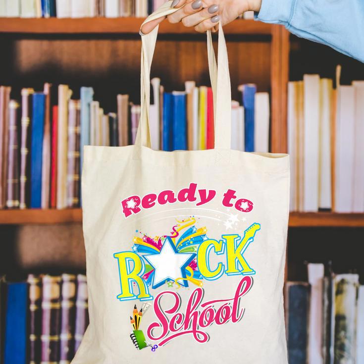 Ready To Rock School Shirt Students And Teachers Canvas Tote Bag, funny gift Ready To Rock School Shirt Students And Teachers Canvas Tote Bag, funny gift