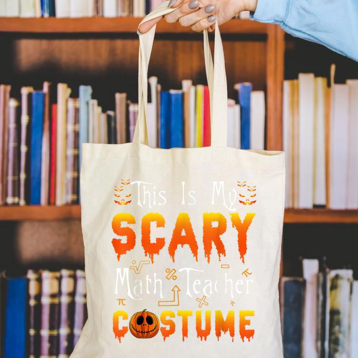 This Is My Scary Math Teacher Costume Halloween Canvas Tote Bag, funny gift This Is My Scary Math Teacher Costume Halloween Canvas Tote Bag, funny gift
