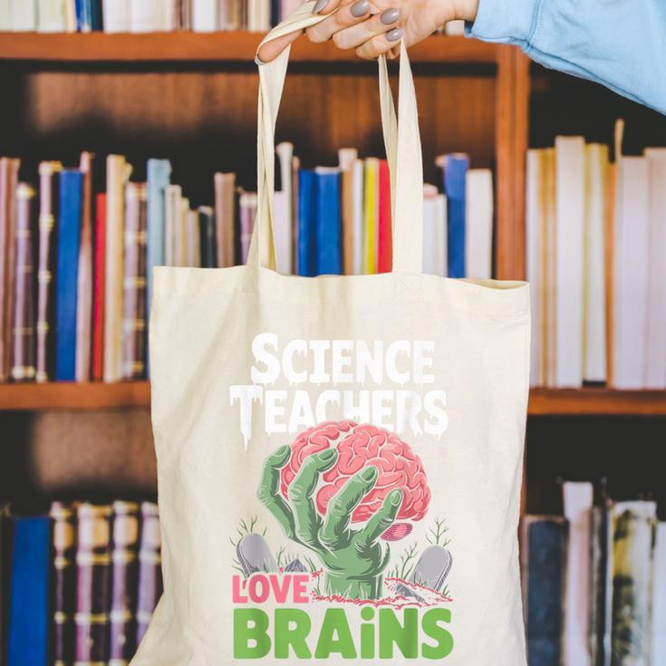 Science Teachers Love Brains Shirt Men Women Halloween Canvas Tote Bag, Science Teacher Tote Bags, funny gift Science Teachers Love Brains Shirt Men Women Halloween Canvas Tote Bag, Science Teacher Tote Bags, funny gift