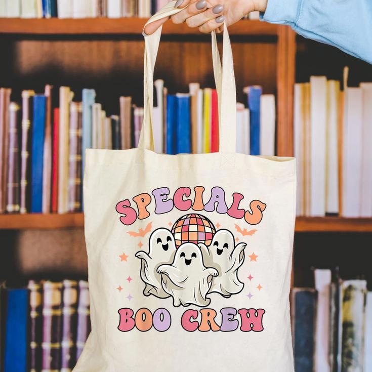 Specials Boo Crew Art Music Pe Tech Teacher Ghost Halloween Canvas Tote Bag, Pe Teacher Tote Bags, funny gift Specials Boo Crew Art Music Pe Tech Teacher Ghost Halloween Canvas Tote Bag, Pe Teacher Tote Bags, funny gift