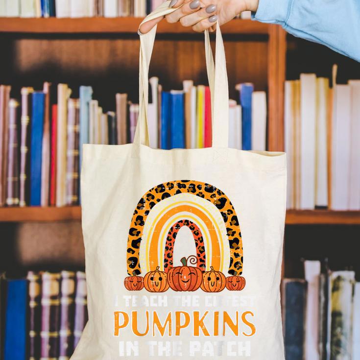 Teach Leopard Rainbow Cute Halloween Costume Teacher Women Canvas Tote Bag, funny gift Teach Leopard Rainbow Cute Halloween Costume Teacher Women Canvas Tote Bag, funny gift