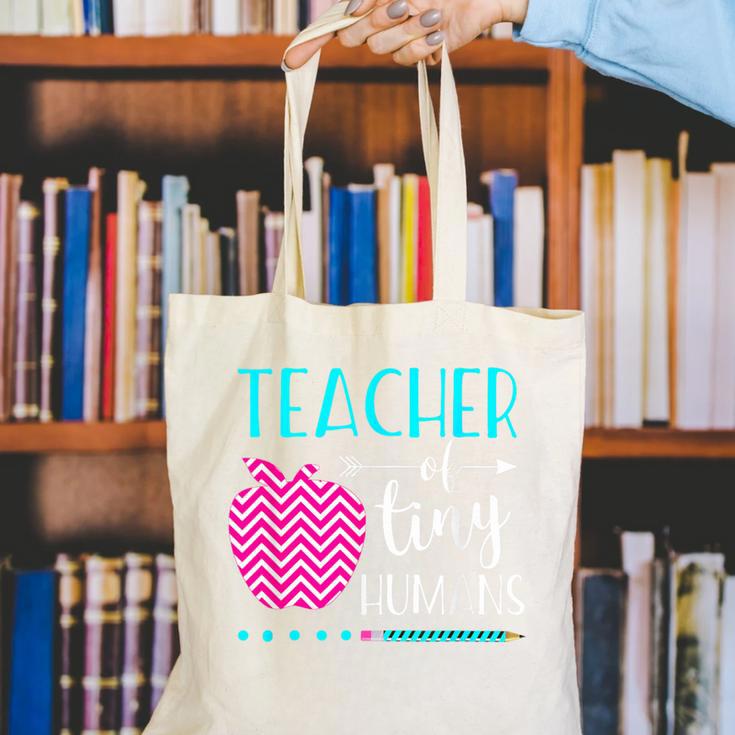 Teacher Of Tiny Humans Preschool Pre K Kindergarten Teacher Canvas Tote Bag, funny gift Teacher Of Tiny Humans Preschool Pre K Kindergarten Teacher Canvas Tote Bag, funny gift