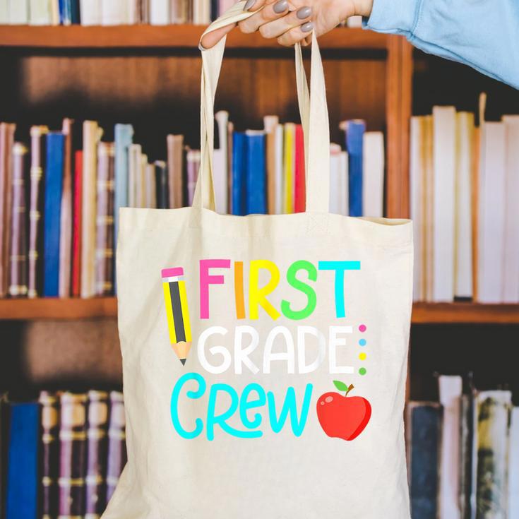 Team 1st Grade Crew Back To School 1st Grade Teacher Kids Canvas Tote Bag, funny gift Team 1st Grade Crew Back To School 1st Grade Teacher Kids Canvas Tote Bag, funny gift