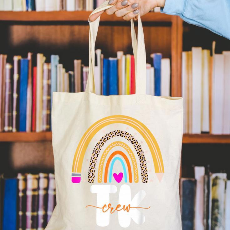 Team TK Transitional Kindergaten TK Crew Squad Teacher Kids Canvas Tote Bag, funny gift Team TK Transitional Kindergaten TK Crew Squad Teacher Kids Canvas Tote Bag, funny gift