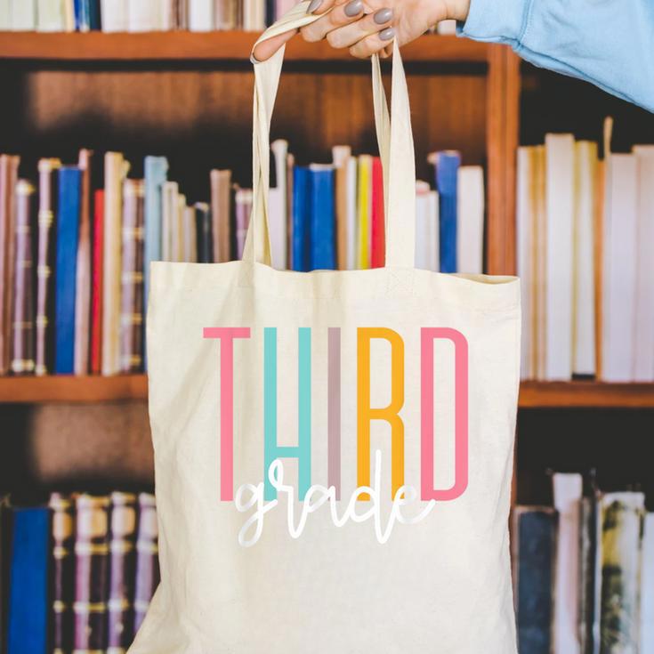 Third Grade Girls Boys Teacher Team 3rd Grade Squad Canvas Tote Bag, funny gift Third Grade Girls Boys Teacher Team 3rd Grade Squad Canvas Tote Bag, funny gift
