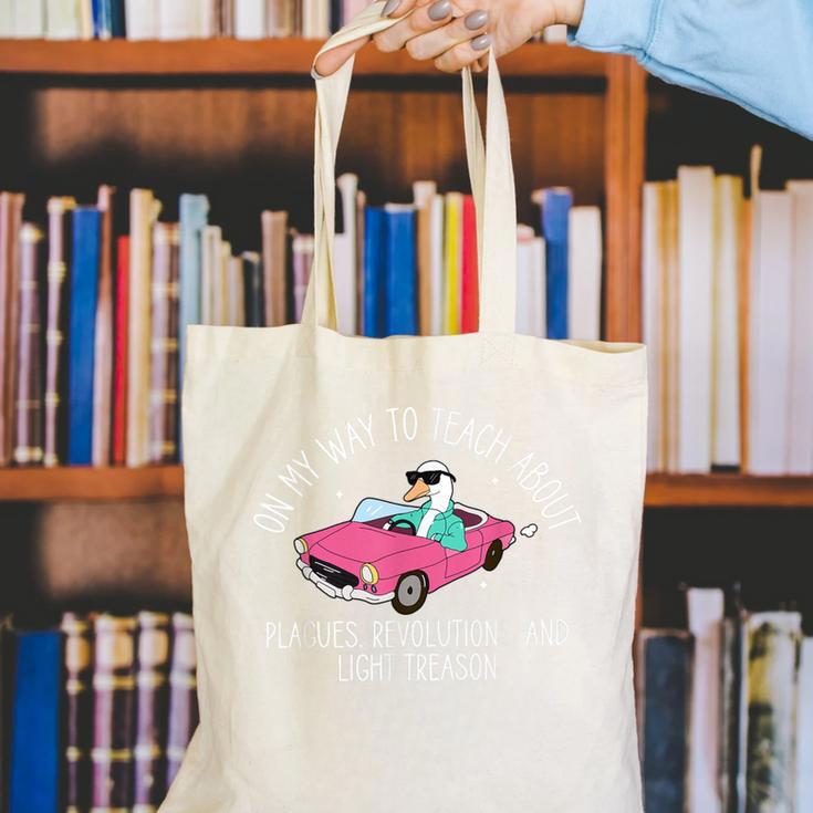 History Teacher Silly Goose Back To School Social Studies Canvas Tote Bag, History Teacher Tote Bags, funny gift History Teacher Silly Goose Back To School Social Studies Canvas Tote Bag, History Teacher Tote Bags, funny gift