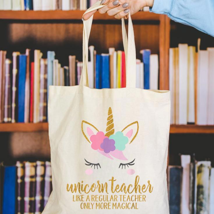Unicorn Teacher Shirt For Women School Teacher Canvas Tote Bag, funny gift Unicorn Teacher Shirt For Women School Teacher Canvas Tote Bag, funny gift