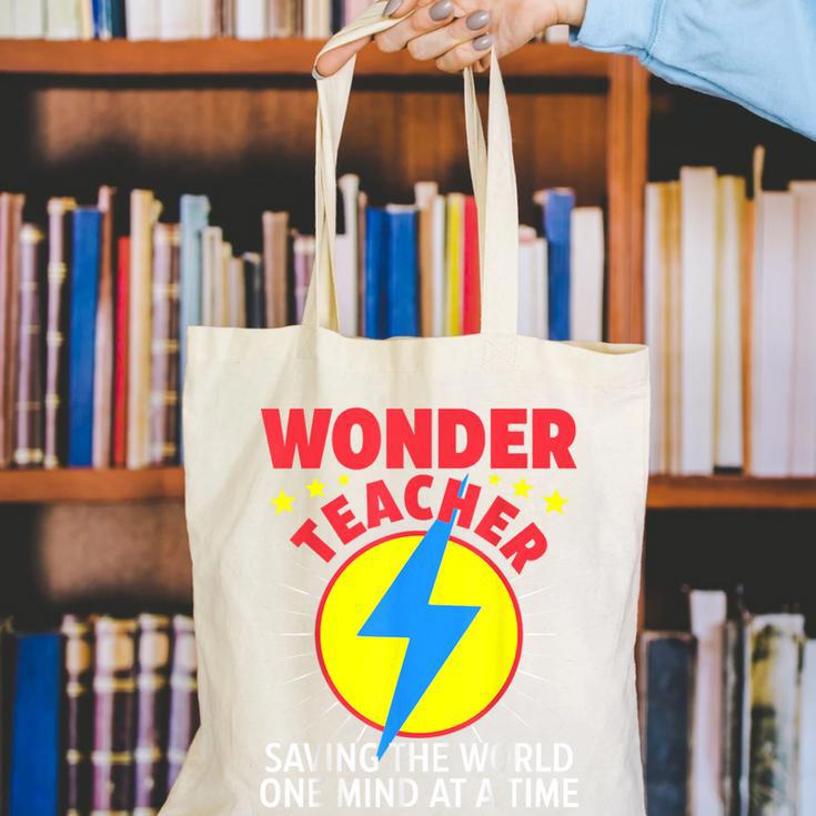 Wonder Teacher Costume Shirt Teacher Halloween Costume Men Women Canvas Tote Bag, funny gift Wonder Teacher Costume Shirt Teacher Halloween Costume Men Women Canvas Tote Bag, funny gift