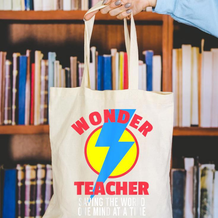 Wonder Teacher Costume Shirt Teacher Halloween Costume Tee Canvas Tote Bag, funny gift Wonder Teacher Costume Shirt Teacher Halloween Costume Tee Canvas Tote Bag, funny gift