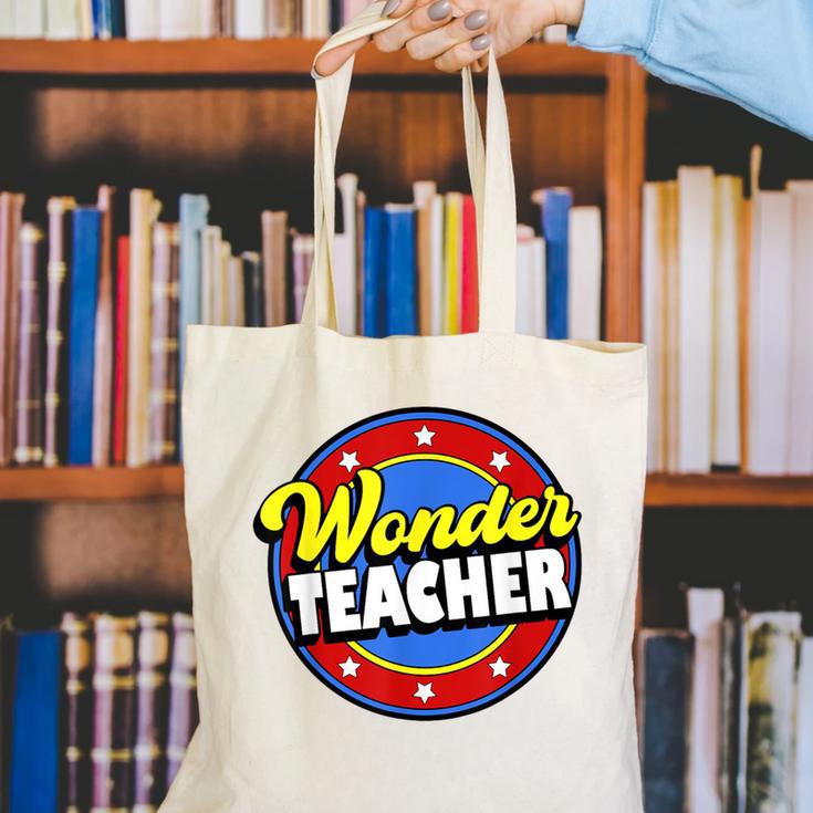 Wonder Teacher Super Woman Power Superhero Back To School Canvas Tote Bag, Super Teacher Tote Bags, funny gift Wonder Teacher Super Woman Power Superhero Back To School Canvas Tote Bag, Super Teacher Tote Bags, funny gift