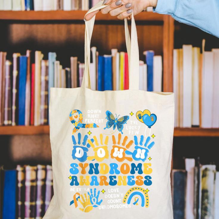 World Down Syndrome Day Awareness T21 Teacher Women Men Kids Canvas Tote Bag, funny gift World Down Syndrome Day Awareness T21 Teacher Women Men Kids Canvas Tote Bag, funny gift