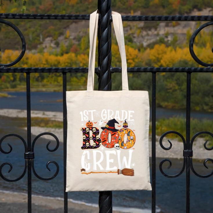1st Grade Boo Crew Cute Ghost Halloween Teacher Kids Canvas Tote Bag, funny design 1st Grade Boo Crew Cute Ghost Halloween Teacher Kids Canvas Tote Bag, funny design