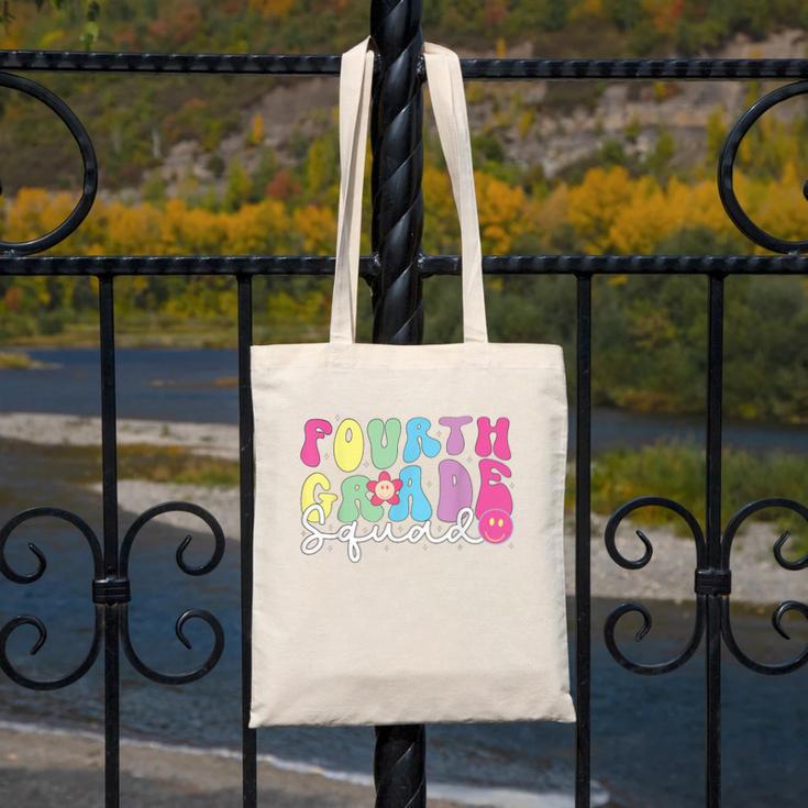 4th Grade Squad Fourth Teacher Student Team Back To School Canvas Tote Bag, 4th Grade Teacher Gifts, funny design 4th Grade Squad Fourth Teacher Student Team Back To School Canvas Tote Bag, 4th Grade Teacher Gifts, funny design