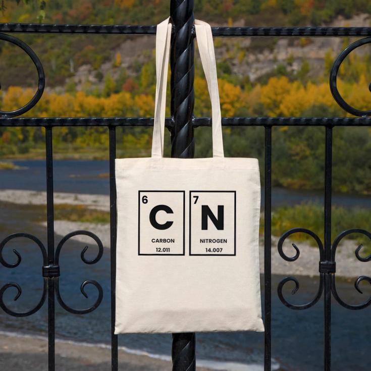 67 Meme Teacher Science Periodic Table Canvas Tote Bag, Science Teacher Gifts, funny design