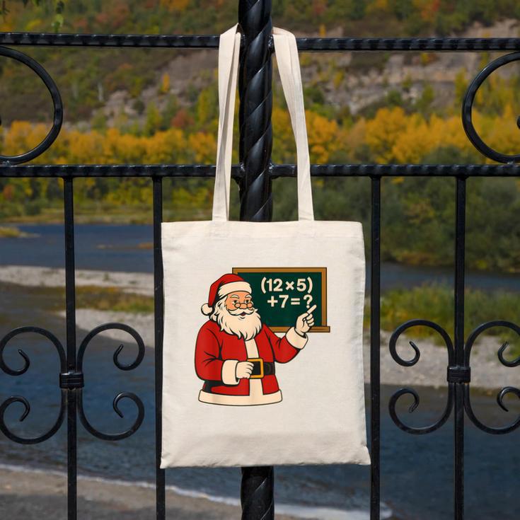 67 Teacher Christmas Santa Six Seven Meme Brainrot Math Joke Canvas Tote Bag, funny design 67 Teacher Christmas Santa Six Seven Meme Brainrot Math Joke Canvas Tote Bag, funny design