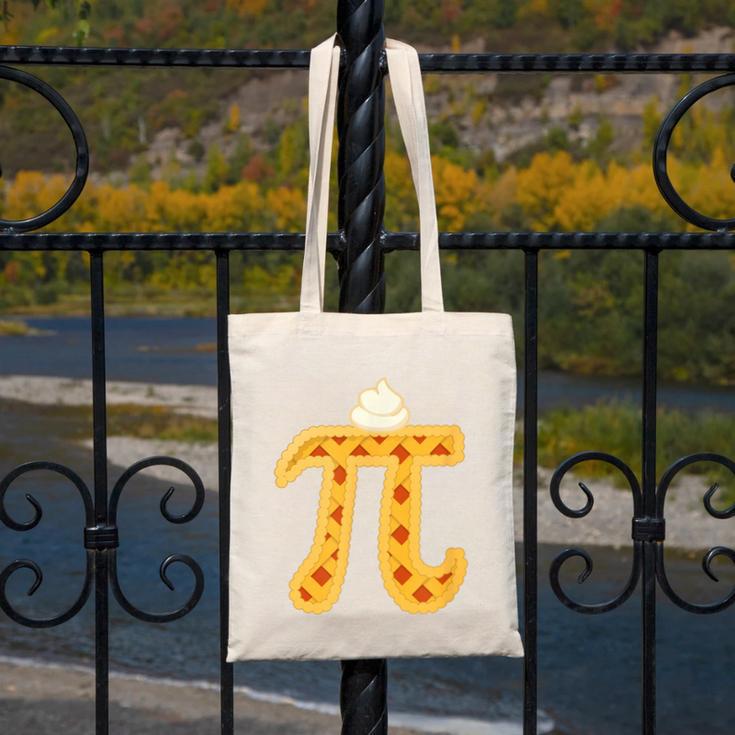 Apple Pi Pie Pun Math Teacher Pi Day 2020 Canvas Tote Bag, funny design Apple Pi Pie Pun Math Teacher Pi Day 2020 Canvas Tote Bag, funny design