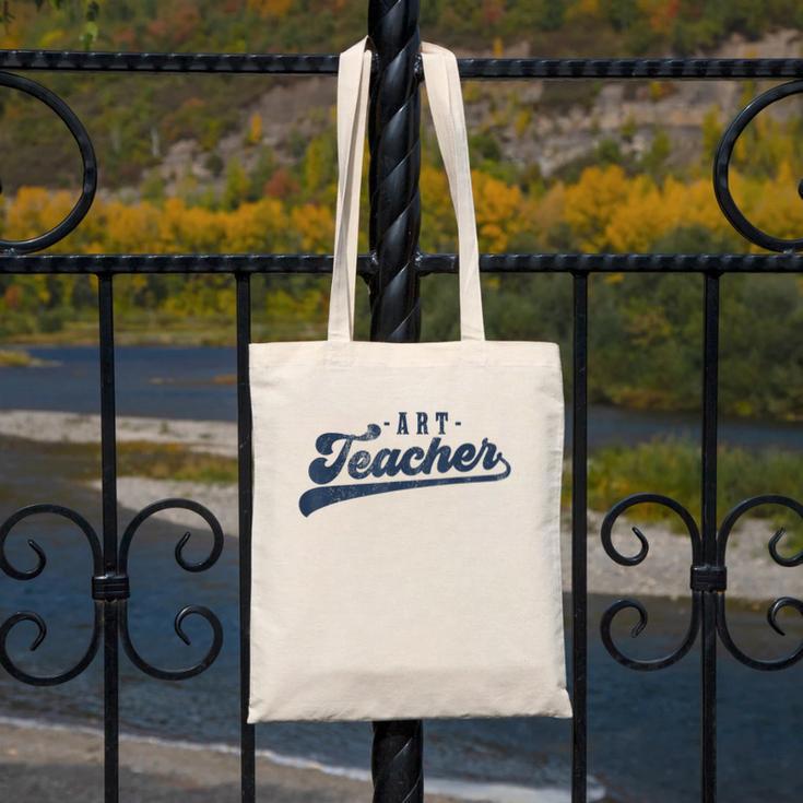 Art Teacher Men Women Cute Vintage Graphic Art Teacher Canvas Tote Bag, funny design Art Teacher Men Women Cute Vintage Graphic Art Teacher Canvas Tote Bag, funny design