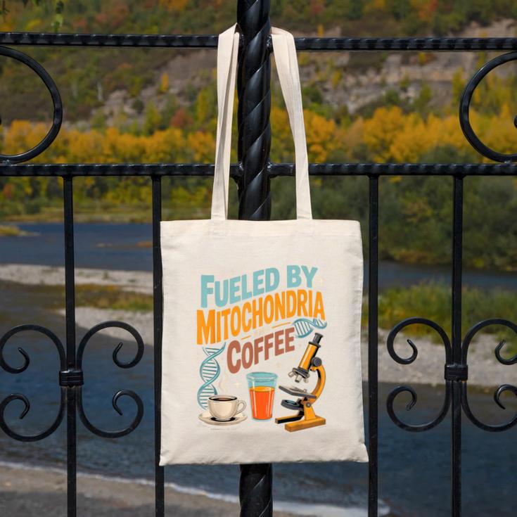 Biology Teacher Science Fueled By Mitochondria Coffee Canvas Tote Bag, Science Teacher Gifts, funny design Biology Teacher Science Fueled By Mitochondria Coffee Canvas Tote Bag, Science Teacher Gifts, funny design