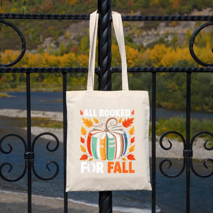 All Booked For Fall Book Pumpkin Autumn Thanksgiving Teacher Canvas Tote Bag, funny design All Booked For Fall Book Pumpkin Autumn Thanksgiving Teacher Canvas Tote Bag, funny design