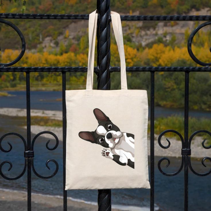 Boston Terrier Bostie Dog Kids Boys Girls Canvas Tote Bag, funny design