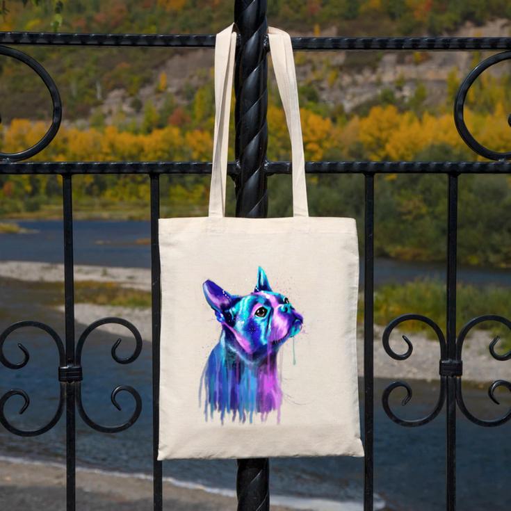 Boston Terrier Dog For a Boston Terrier Mom Canvas Tote Bag, Couple Gifts, Mom Gifts, Boston Terrier Mom Gifts, funny design