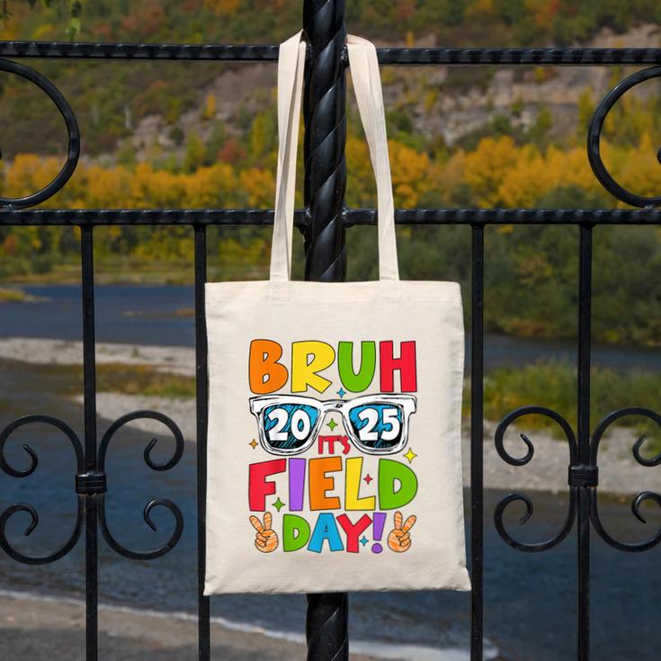 Bruh It's Field Day Teacher Boys Girls Kids Field Day 2025 Canvas Tote Bag, funny design Bruh It's Field Day Teacher Boys Girls Kids Field Day 2025 Canvas Tote Bag, funny design
