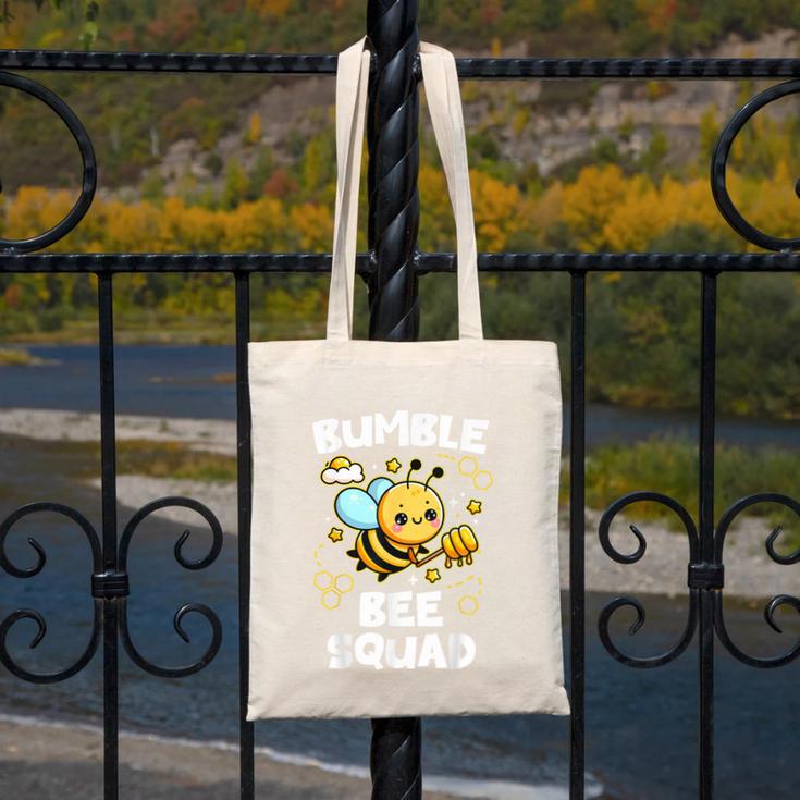 Bumble Bee Squad Honey Bumblebee Teacher Team Group Canvas Tote Bag, funny design