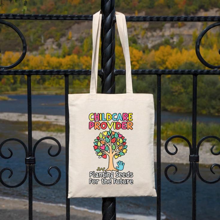 Childcare Provider Job Daycare Provider Daycare Teacher Canvas Tote Bag, funny design Childcare Provider Job Daycare Provider Daycare Teacher Canvas Tote Bag, funny design