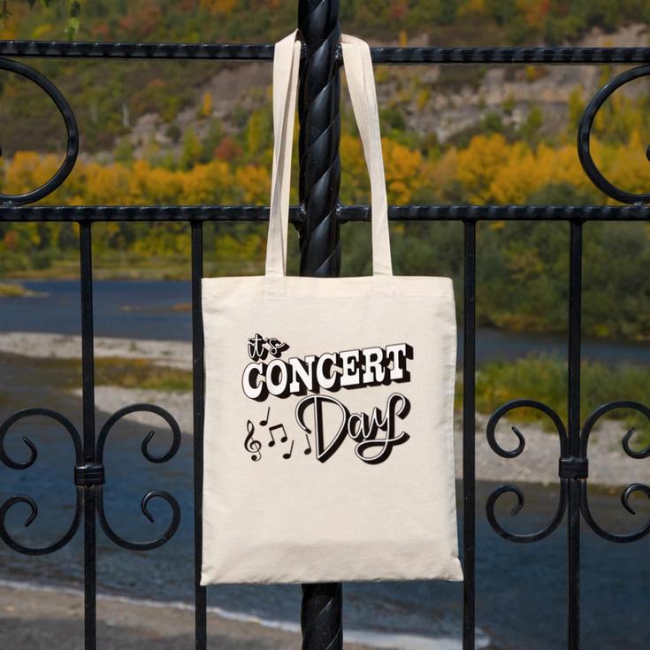 The Concert Day Elementary Music Teacher First Day Of School Canvas Tote Bag, funny design The Concert Day Elementary Music Teacher First Day Of School Canvas Tote Bag, funny design