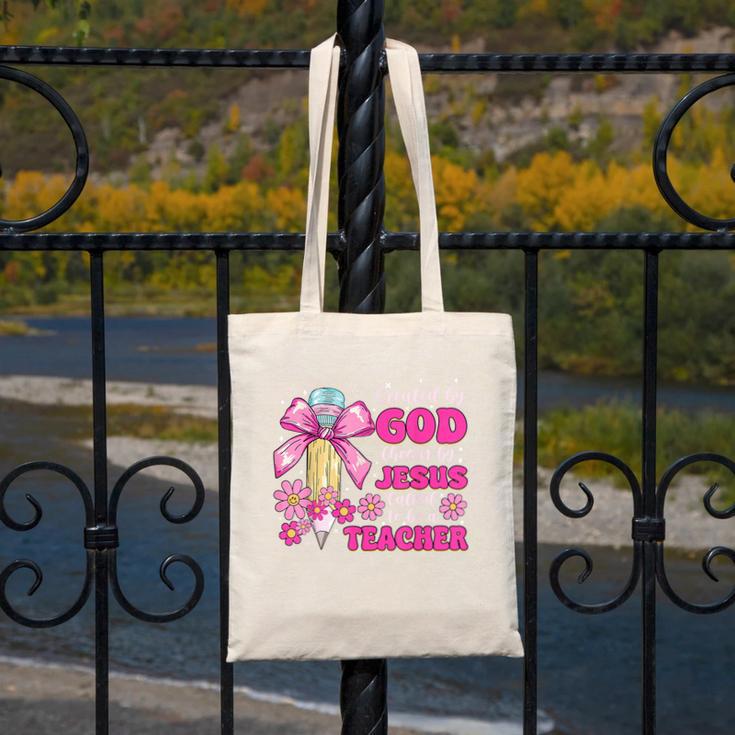 Created By God Called To Teacher Jesus Christian Teacher Canvas Tote Bag, funny design Created By God Called To Teacher Jesus Christian Teacher Canvas Tote Bag, funny design