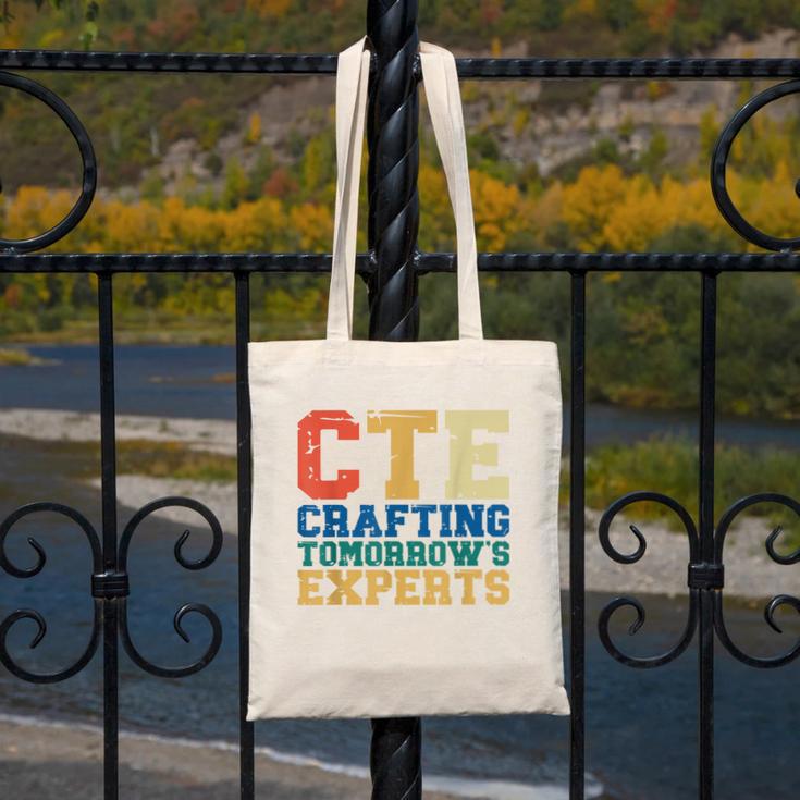 CTE Teacher Education Career Technical Canvas Tote Bag, funny design