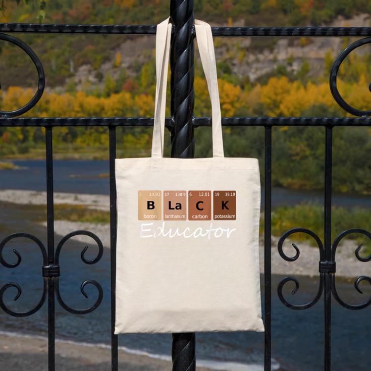 Educator Science Teacher Melanin Educator Science Canvas Tote Bag, Science Teacher Gifts, funny design Educator Science Teacher Melanin Educator Science Canvas Tote Bag, Science Teacher Gifts, funny design