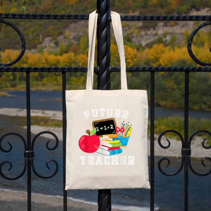 Future Teacher Costume For Adults And Kids T-Shirt Canvas Tote Bag, Future Teacher Gifts, funny design